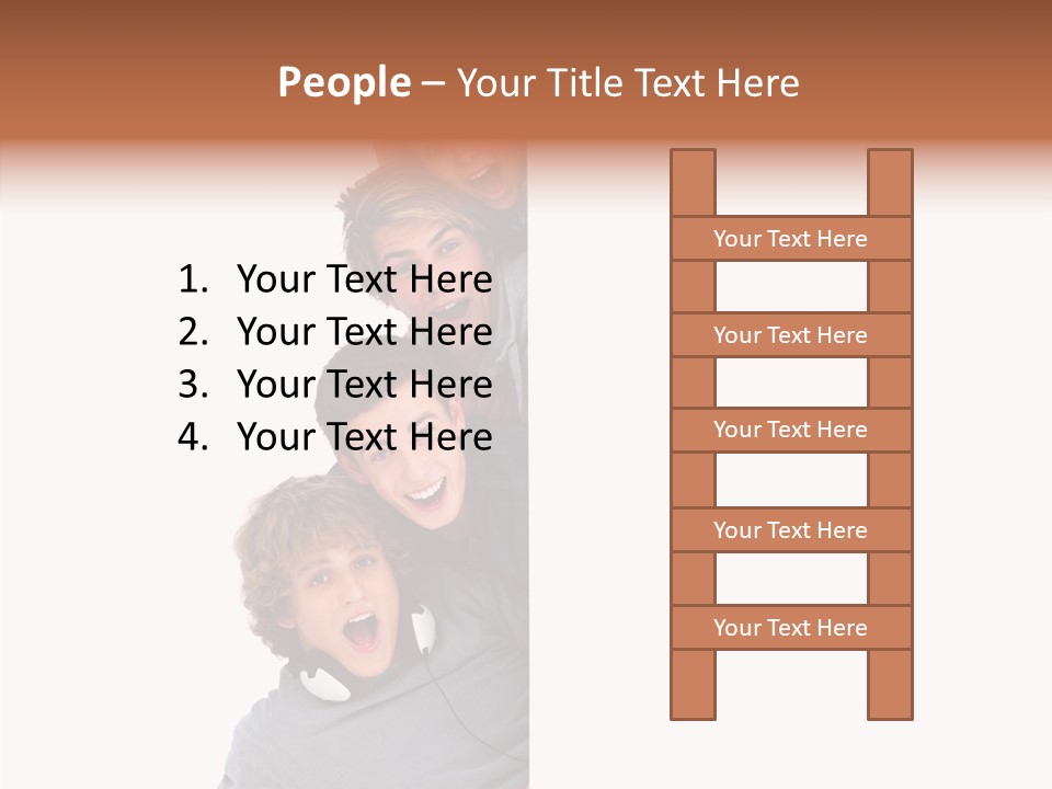 Human Li Ten Figure PowerPoint Template