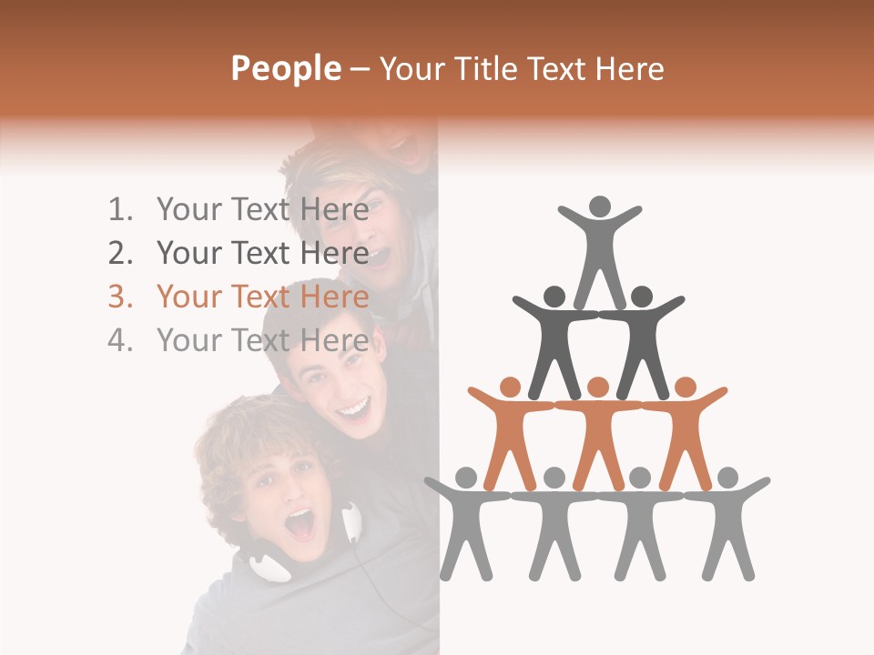 Human Li Ten Figure PowerPoint Template