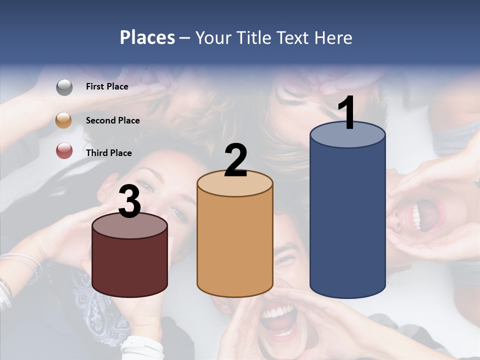 Chair Character Company PowerPoint Template