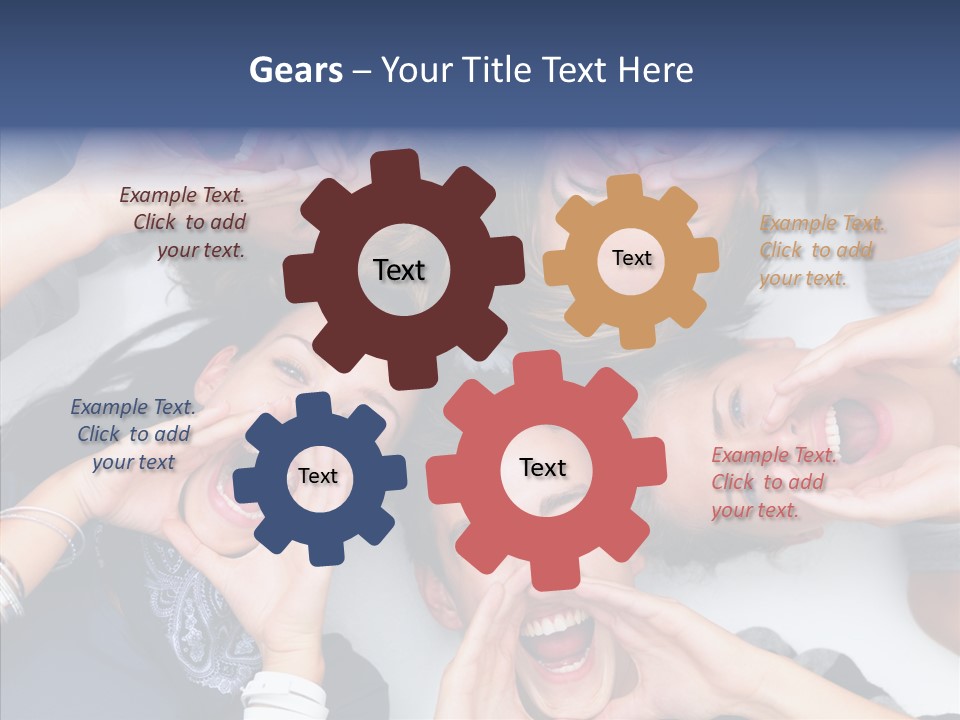 Chair Character Company PowerPoint Template