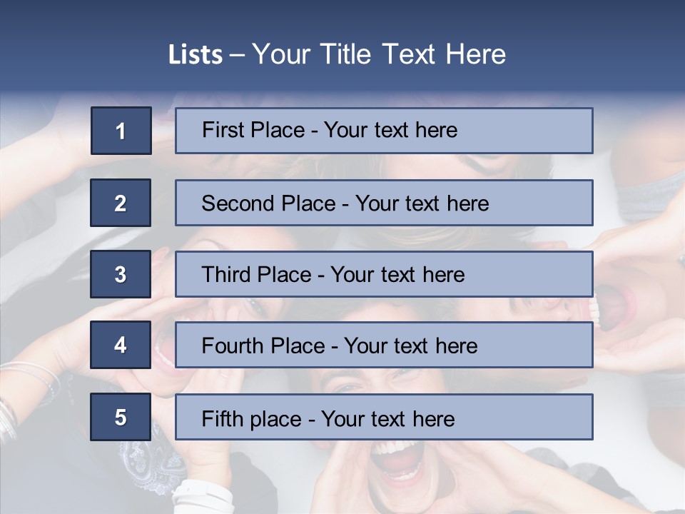 Chair Character Company PowerPoint Template