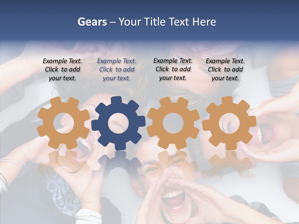 Chair Character Company PowerPoint Template