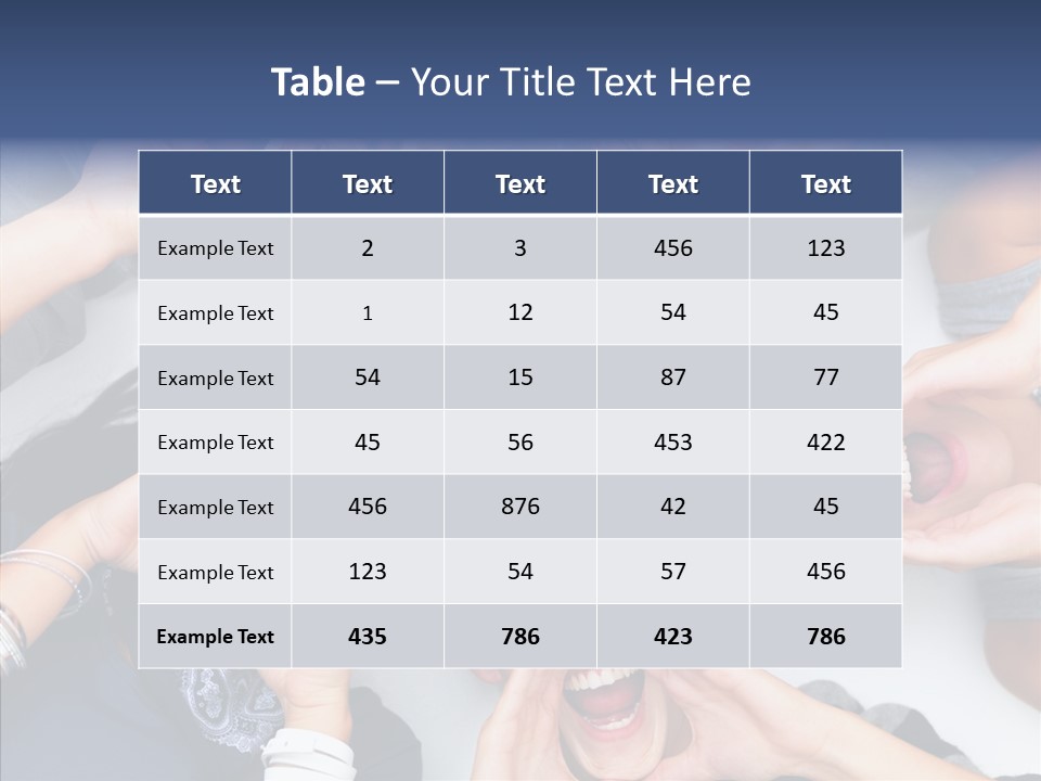 Chair Character Company PowerPoint Template