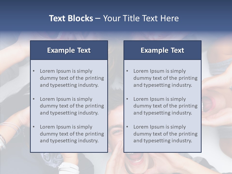 Chair Character Company PowerPoint Template