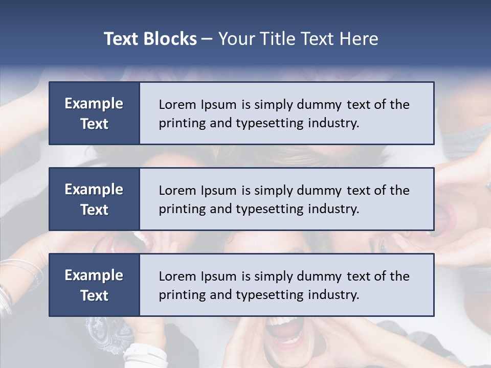 Chair Character Company PowerPoint Template