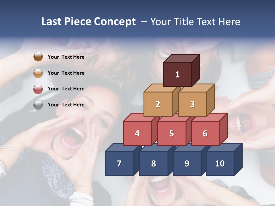 Chair Character Company PowerPoint Template