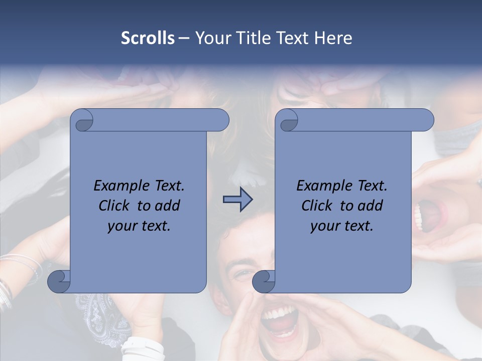 Chair Character Company PowerPoint Template
