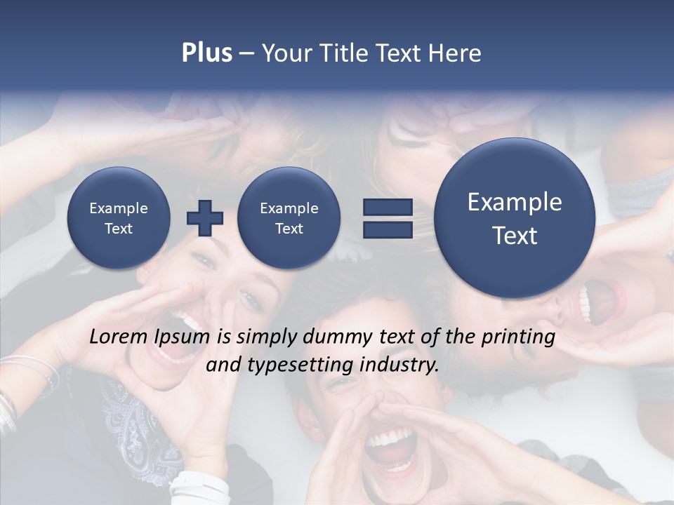 Chair Character Company PowerPoint Template
