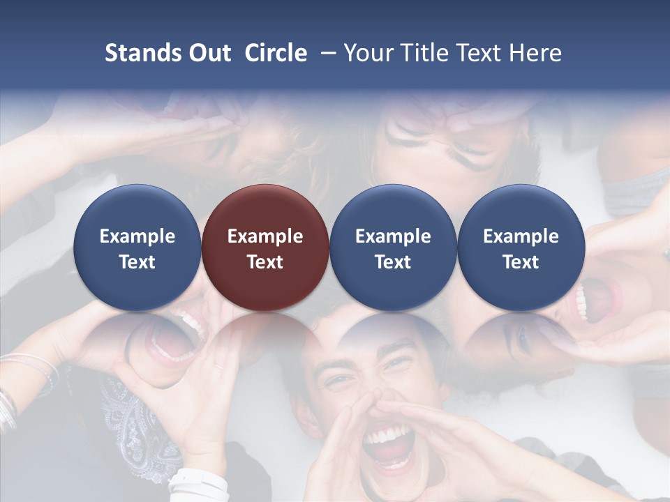 Chair Character Company PowerPoint Template