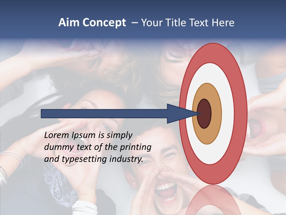 Chair Character Company PowerPoint Template