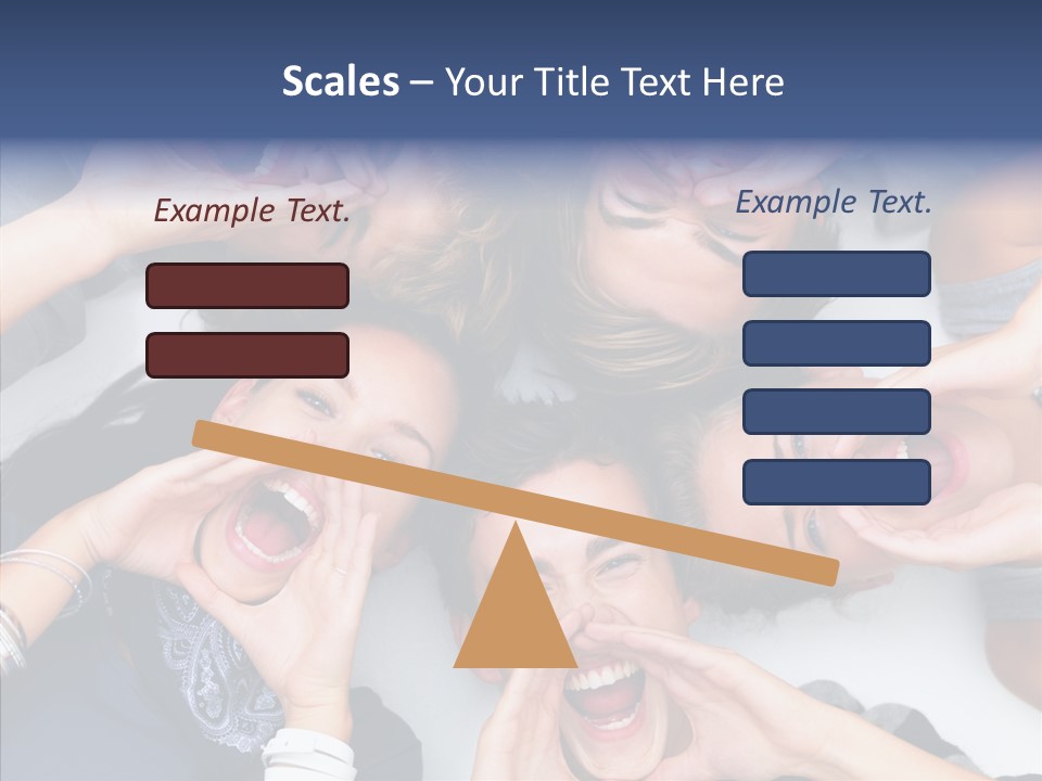 Chair Character Company PowerPoint Template