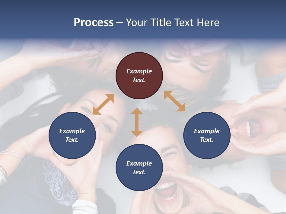 Chair Character Company PowerPoint Template