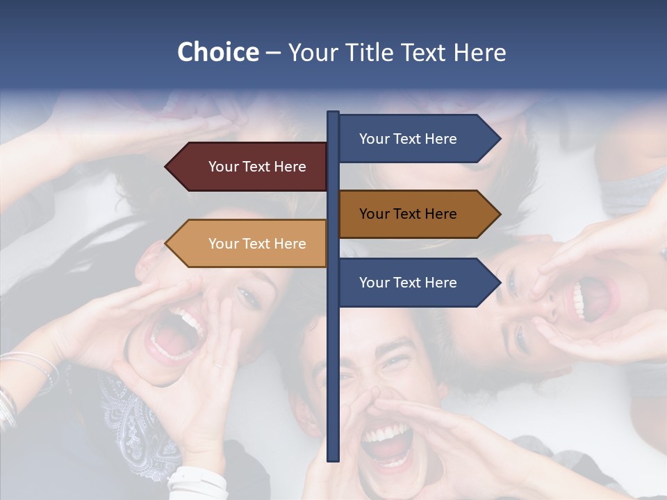 Chair Character Company PowerPoint Template