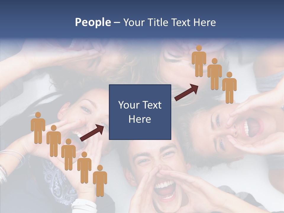 Chair Character Company PowerPoint Template