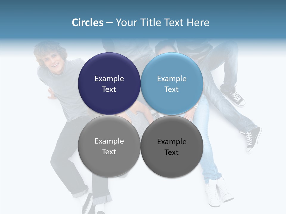 Communication Humor Room PowerPoint Template