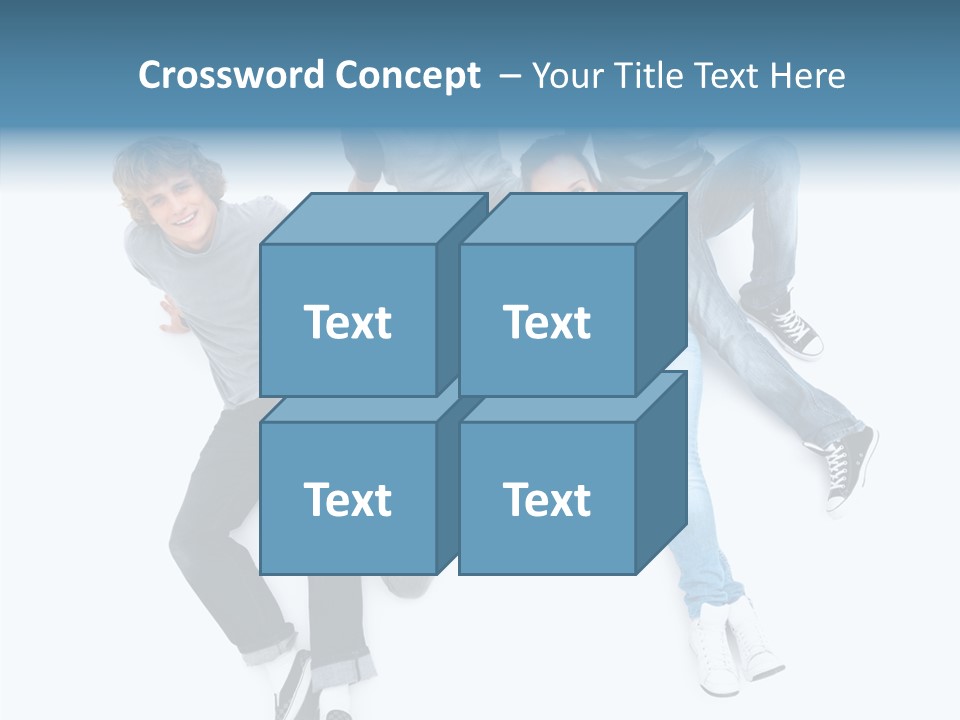 Communication Humor Room PowerPoint Template