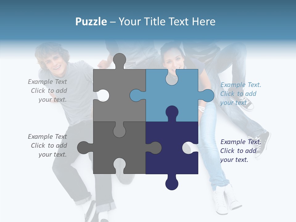 Communication Humor Room PowerPoint Template