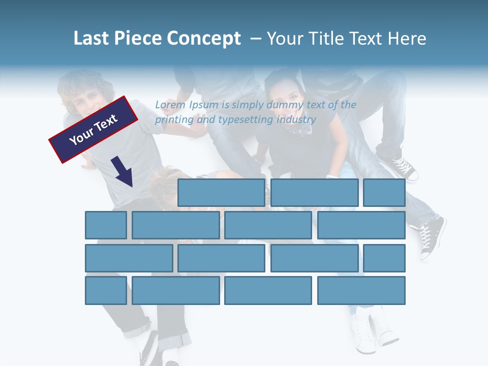 Communication Humor Room PowerPoint Template