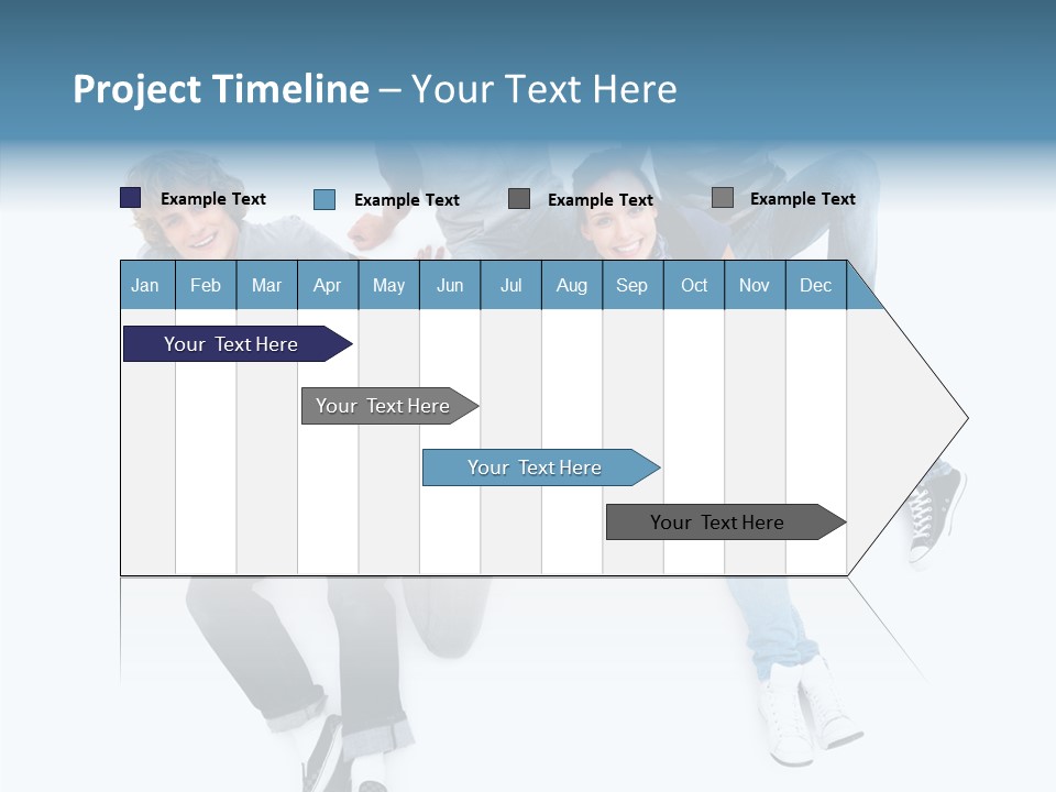 Communication Humor Room PowerPoint Template
