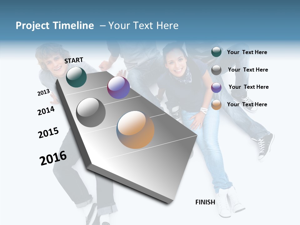 Communication Humor Room PowerPoint Template