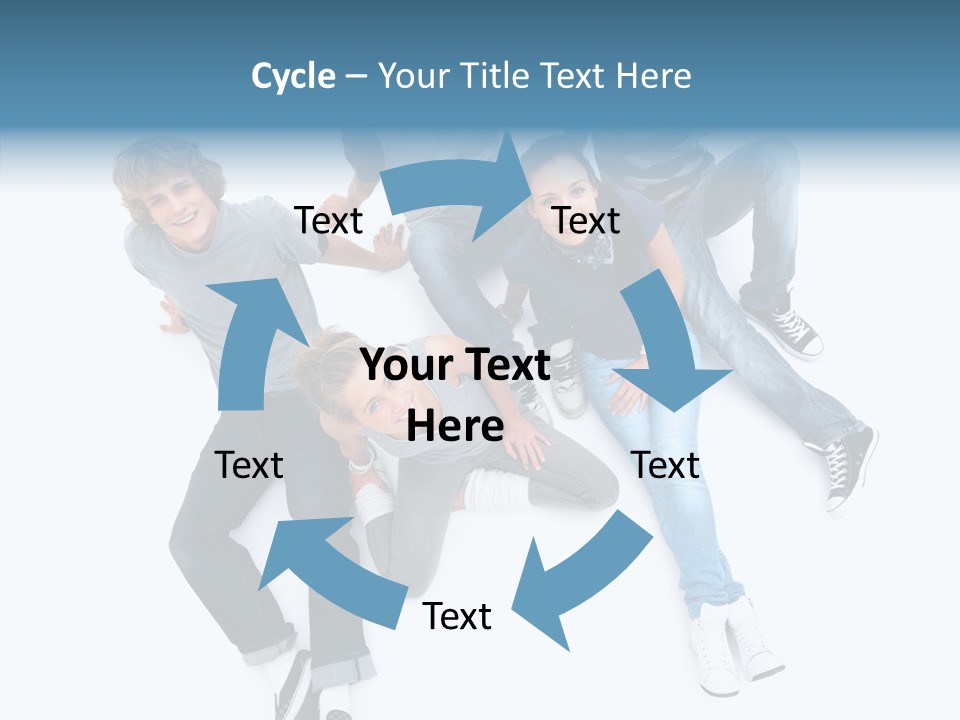 Communication Humor Room PowerPoint Template