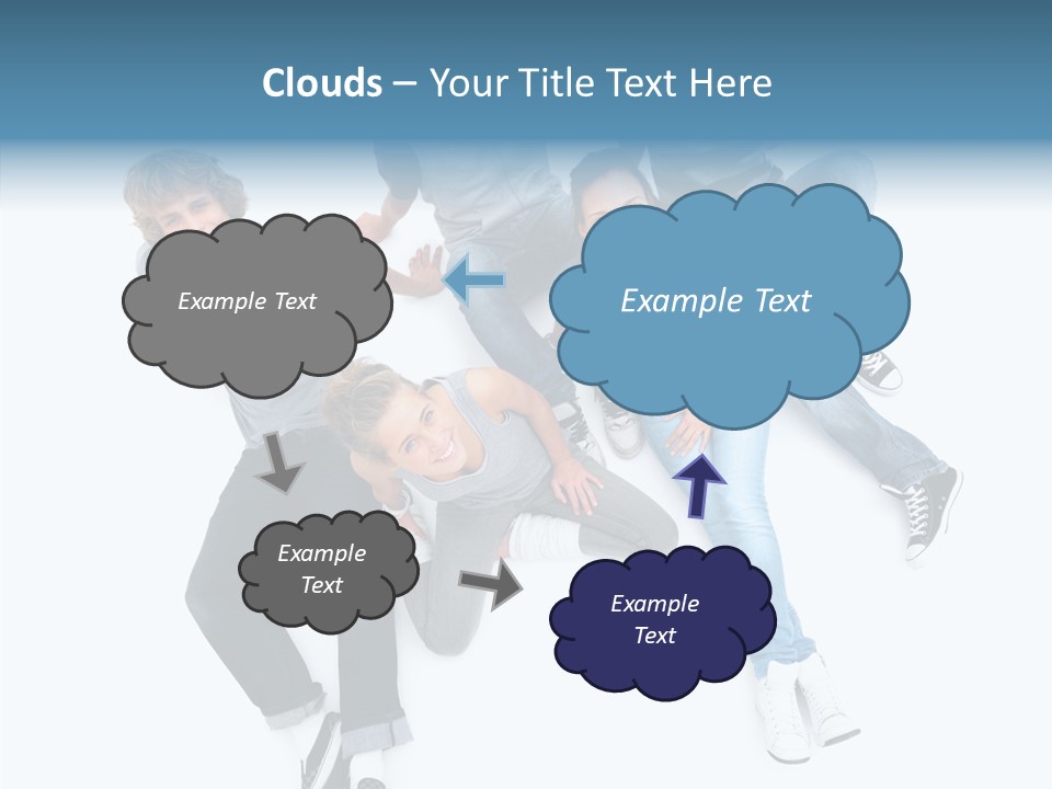 Communication Humor Room PowerPoint Template