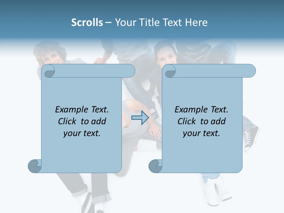 Communication Humor Room PowerPoint Template