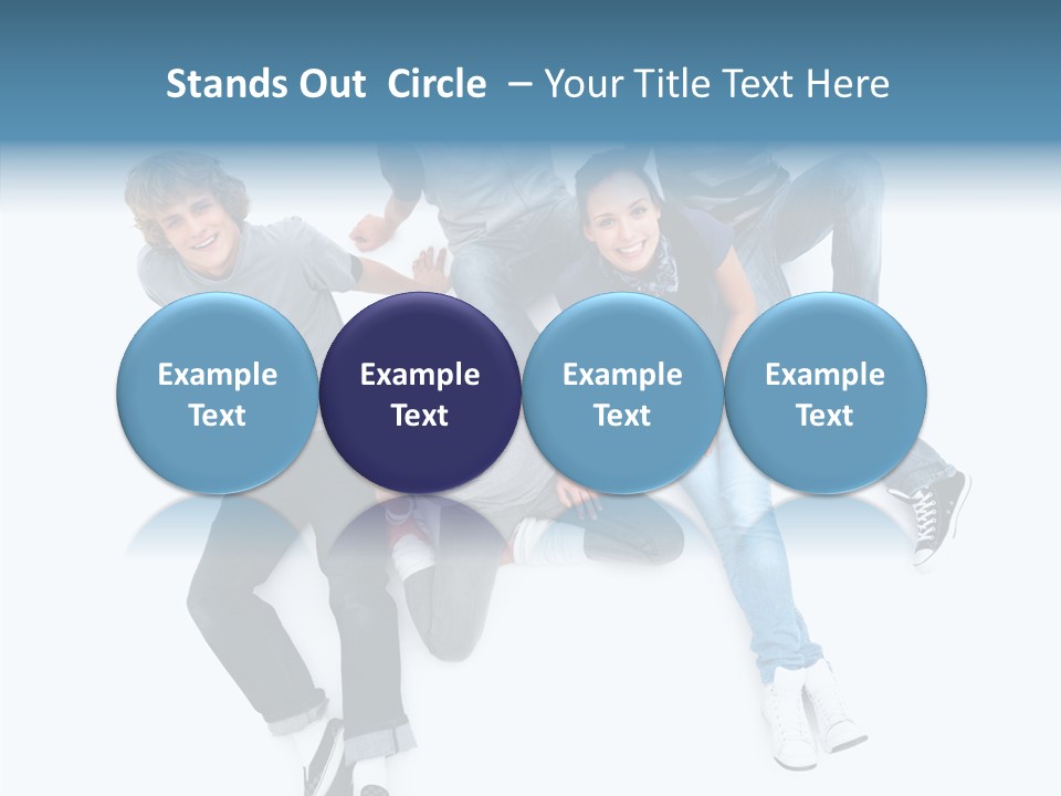 Communication Humor Room PowerPoint Template