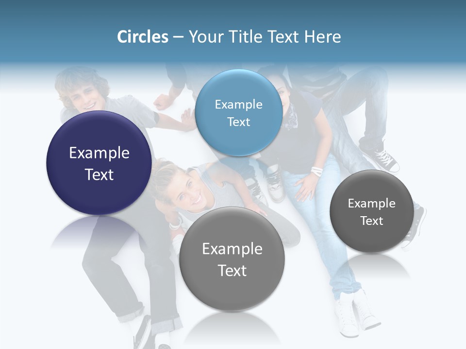 Communication Humor Room PowerPoint Template