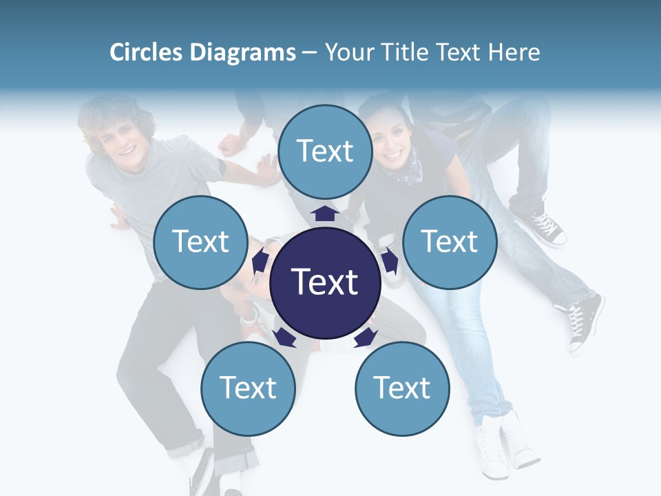 Communication Humor Room PowerPoint Template