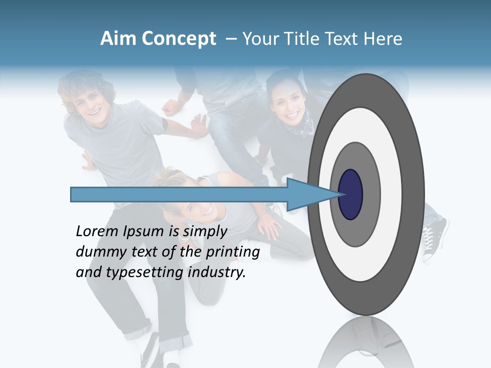 Communication Humor Room PowerPoint Template