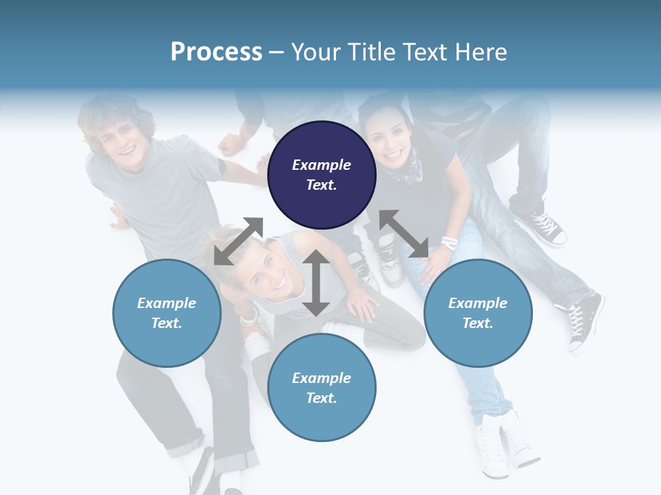Communication Humor Room PowerPoint Template