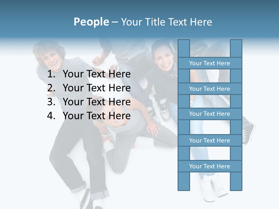 Communication Humor Room PowerPoint Template