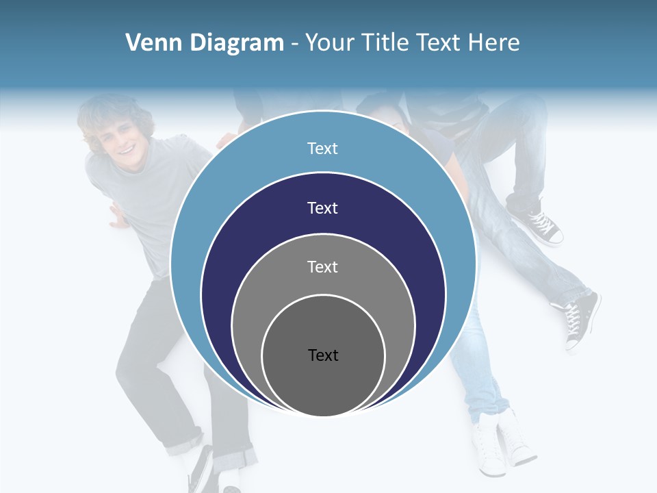 Communication Humor Room PowerPoint Template