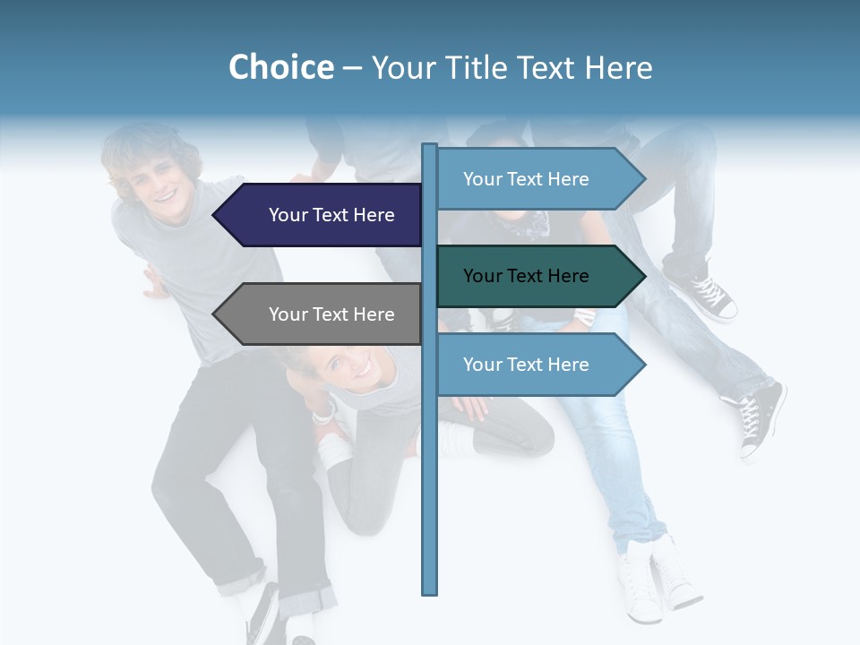 Communication Humor Room PowerPoint Template