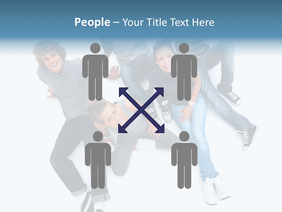 Communication Humor Room PowerPoint Template