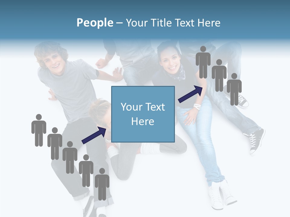 Communication Humor Room PowerPoint Template