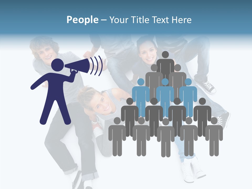 Communication Humor Room PowerPoint Template