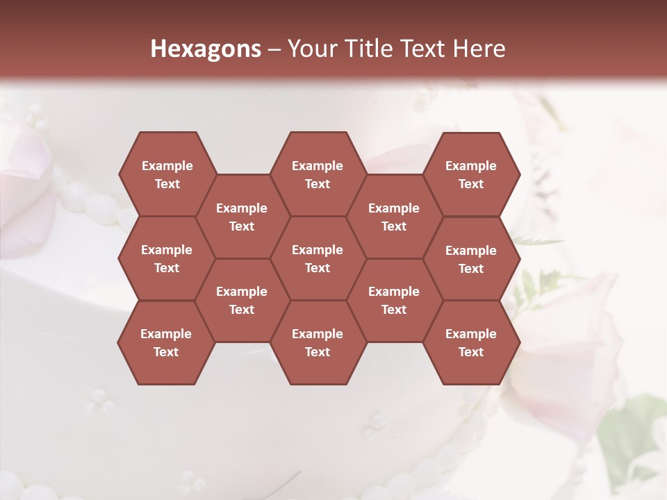 Ivory Roses Celebrate PowerPoint Template