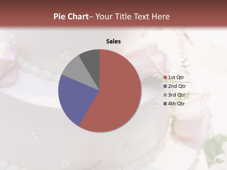 Ivory Roses Celebrate PowerPoint Template