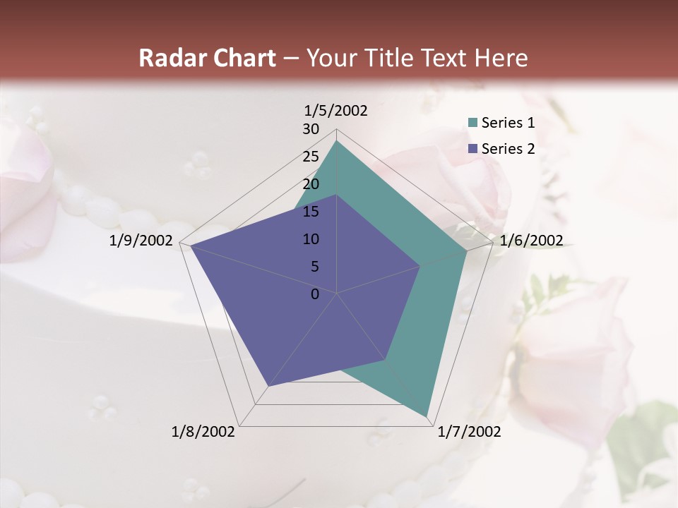 Ivory Roses Celebrate PowerPoint Template