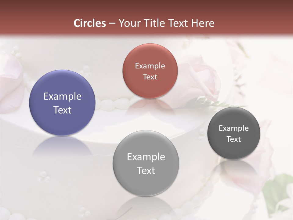 Ivory Roses Celebrate PowerPoint Template