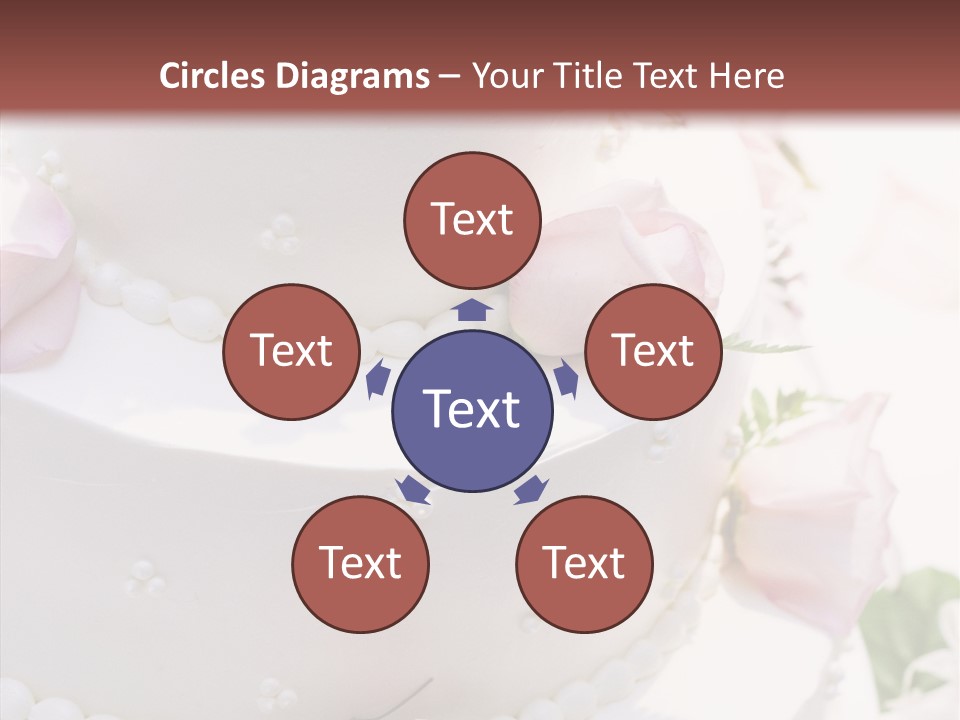 Ivory Roses Celebrate PowerPoint Template