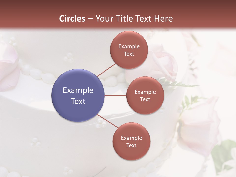 Ivory Roses Celebrate PowerPoint Template