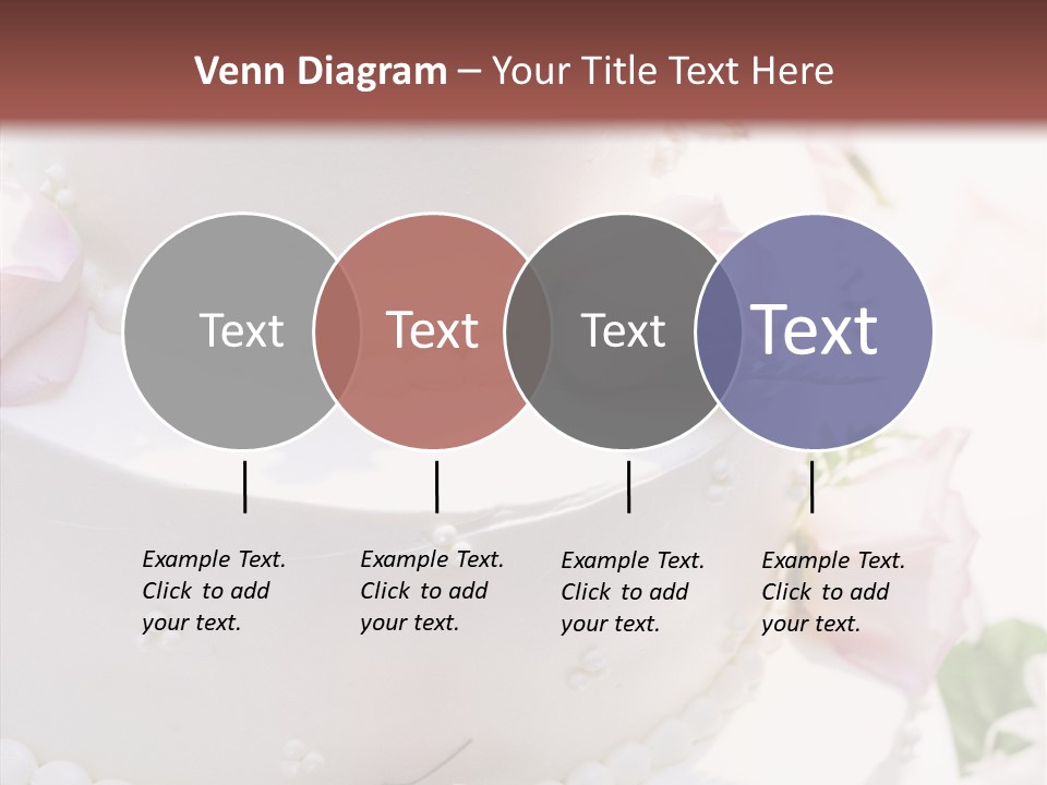 Ivory Roses Celebrate PowerPoint Template
