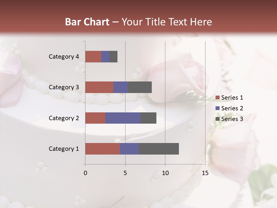 Ivory Roses Celebrate PowerPoint Template