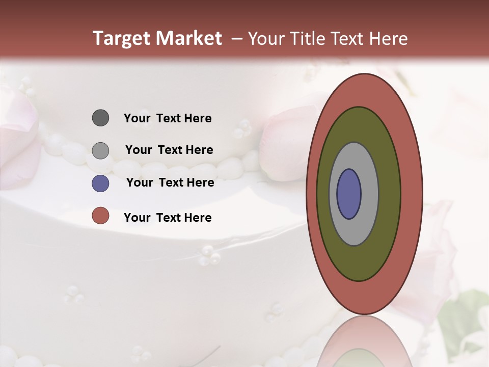 Ivory Roses Celebrate PowerPoint Template