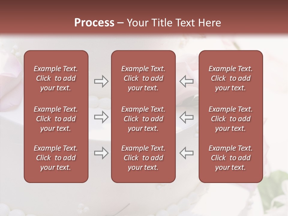 Ivory Roses Celebrate PowerPoint Template