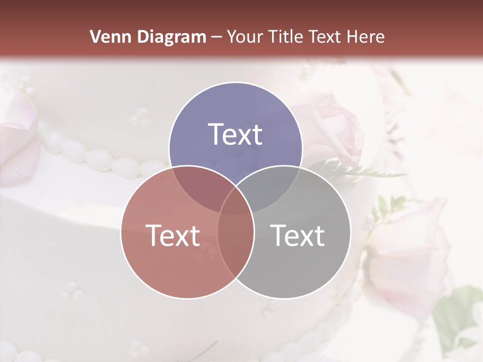 Ivory Roses Celebrate PowerPoint Template