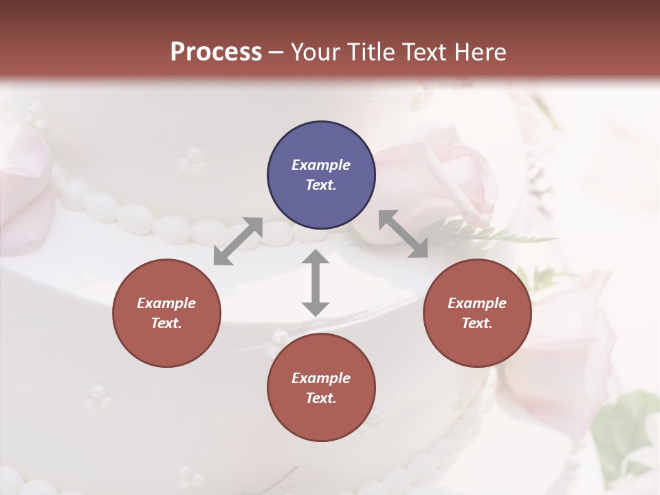 Ivory Roses Celebrate PowerPoint Template